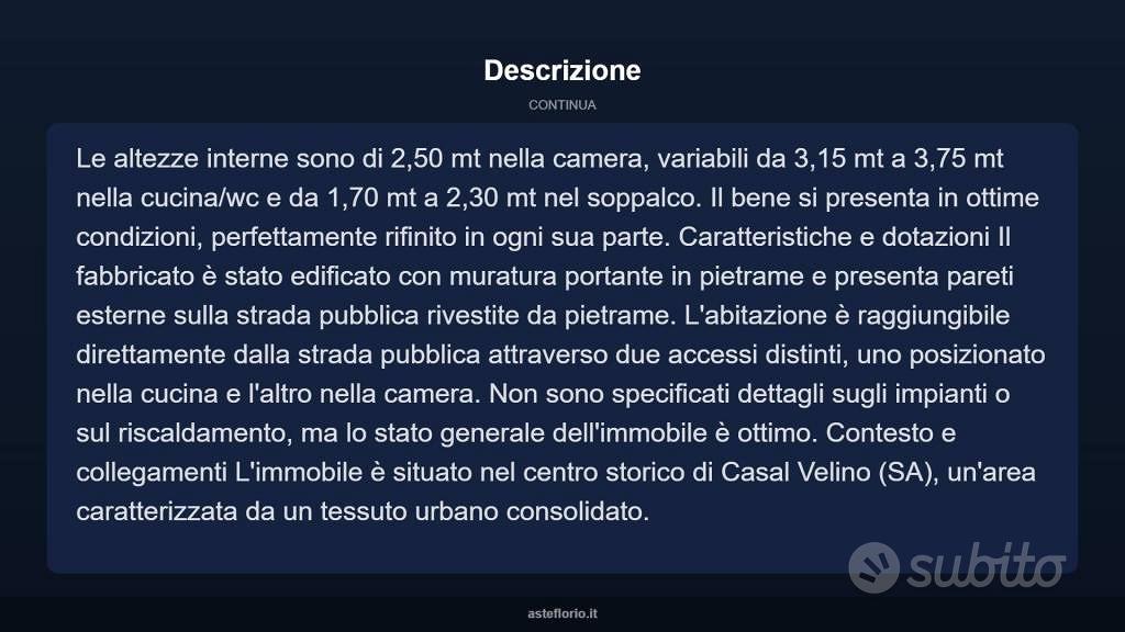 Appartamento – Casal Velino, Marina di Casal Velino - Vista 4