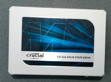 ssd sata Crucial MX500 250GB testato