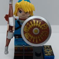Minifigure Blocks - Zelda Link - Nintendo NUOVO