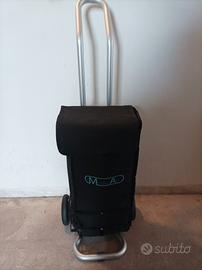 carrellino porta bombolino per ossigeno