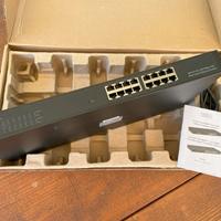 Switch DIGITUS 16 porte Fast Ethernet PoE Web Smar