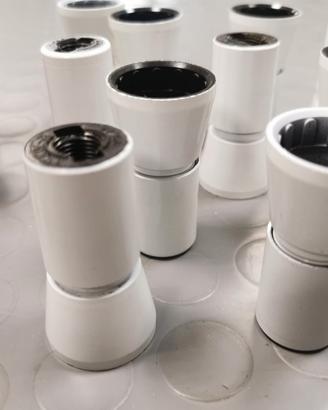 PORTALAMPADA E14 BIANCO+NERO 20PZ