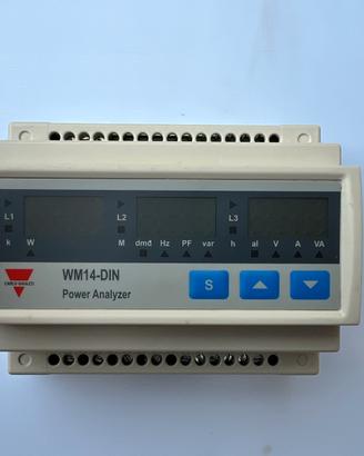 Analizzatore di potenza Carlo Gavazzi Wm 14-Din