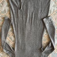 vestito Zara S manica lunga brillantini