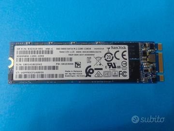 SSD nvME SANDISC 128GB
