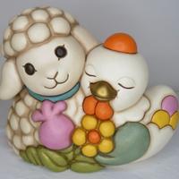 THUN – Coppia Agnellino Nelly e Gallina Ester