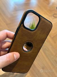 Cover Iphone 14 Plus Finta Pelle