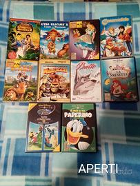 DVD cartoni animati aperti