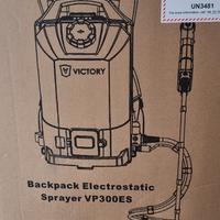 Spruzzatore Elettrostatico a Zaino Professional Vi