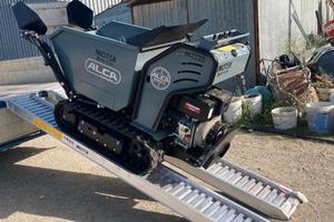 Motocarriola cingolata trattabile