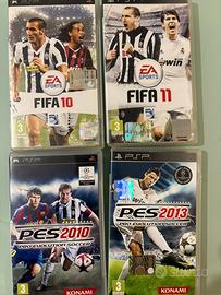 Lotto giochi FIFA / PES x Psp anni 2010