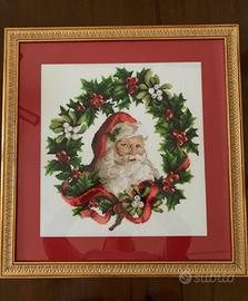 Quadro ricamo punto croce