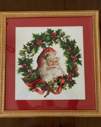 Quadro ricamo punto croce