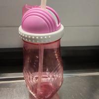 borraccia Rosa Svezzamento bambina richiudibile 