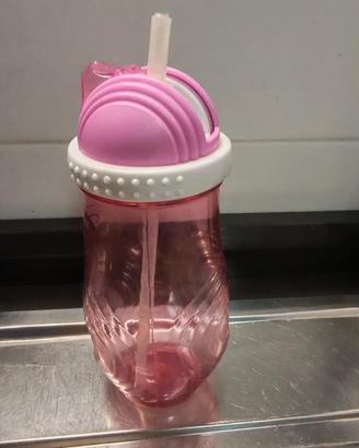 borraccia Rosa Svezzamento bambina richiudibile 