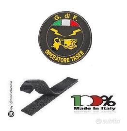 Patch Toppa Ricamata con Strip OPERATORE TASER Gua