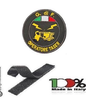 Patch Toppa Ricamata con Strip OPERATORE TASER Gua