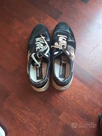 Titolo: Sneakers Golden Goose Running Sole Nere