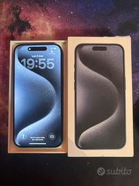 Iphone 15 pro 256gb Nero