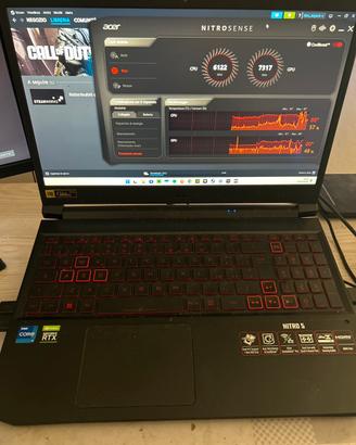 Acer nitro 5/ geforce rtx 3050 ti/ intel core i7
