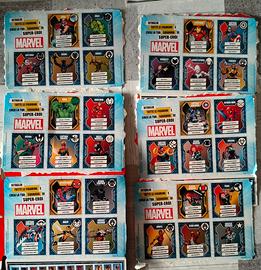 Collezione Completa Figurine Marvel Kinder