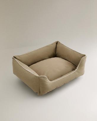 Cuccia sfoderabile nuova, grande 24x60x70 cm