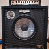 Behringer testata 450W + diffusore BA115 -PERFETTI