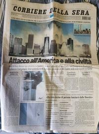 Corriere della Sera 12 settembre 2001