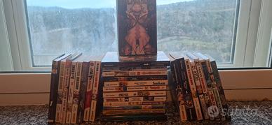 lotto manga casuali (one piece,dr stone,gachiacuta