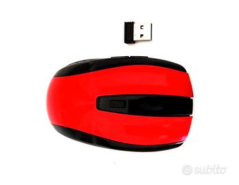 MOUSE WIRELESS SENZA FILI -4 TASTI- OTTICO PC
