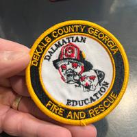 Militare patch vigili del fuoco americani