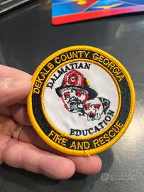 Militare patch vigili del fuoco americani