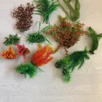 Piante finte acquario