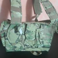 corpetto tattico 6 tasche multicam