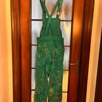 Salopette verde