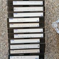 VHS d'animazione registrate 