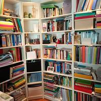 Libreria componibile completa di illuminazione