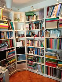 Libreria componibile completa di illuminazione