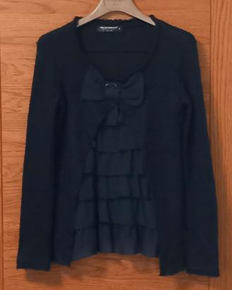 Cardigan Rinascimento blu scuro