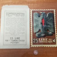 Francobollo Erinnofili (Tubercolosi Poveri)