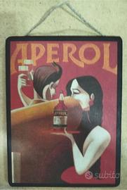 STAMPA SU LEGNO APEROL