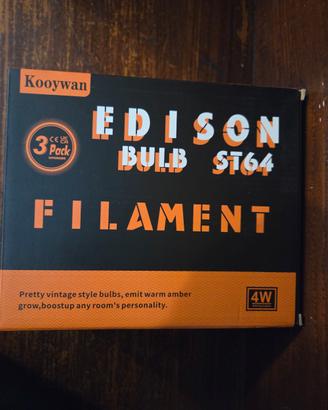 Lampadine vintage Kooywan Edison ST64