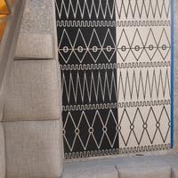 Tappeto in lana tessitura piatta double face