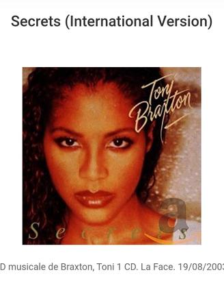 CD Toni Braxton "Secrets"