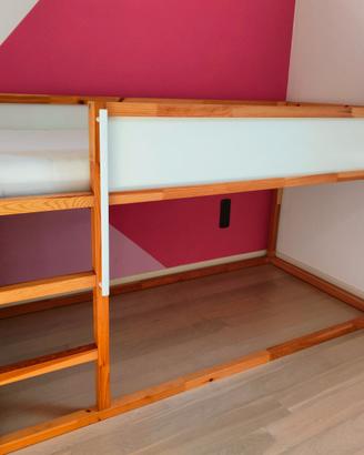 Letto IKEA KURA reversibile+Materasso sfoderabile