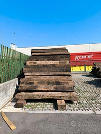 traversine ferroviarie di recupero