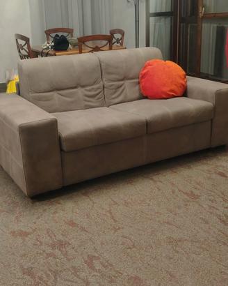 Divano letto 2 posti completo di  materasso 