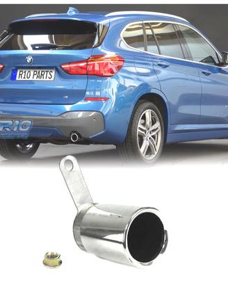 TERMINALE SCARICO POSTERIORE BMW X1 F48 14- TAPPO 