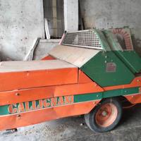 Imballatrice Galliani 1690 ragno carica letame