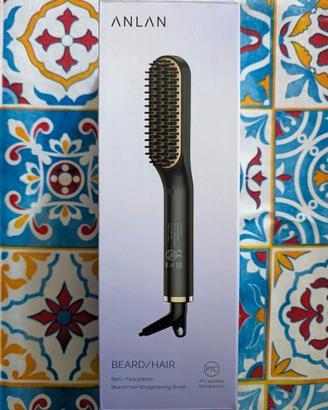 ANLAN Mini Piastra Uomo per capelli e barba